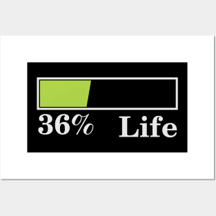 36% Life Posters and Art